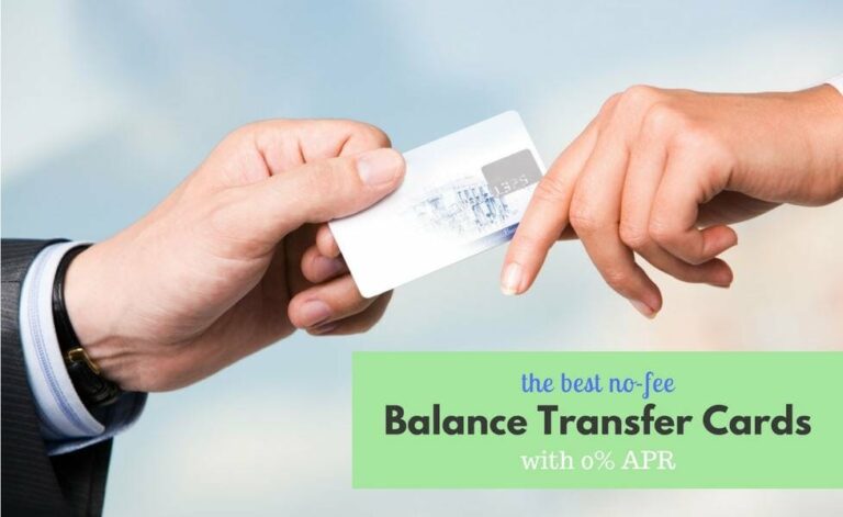 The 6 Best No Fee Balance Transfer Credit Cards with 0% Interest Rates of 2020-2021