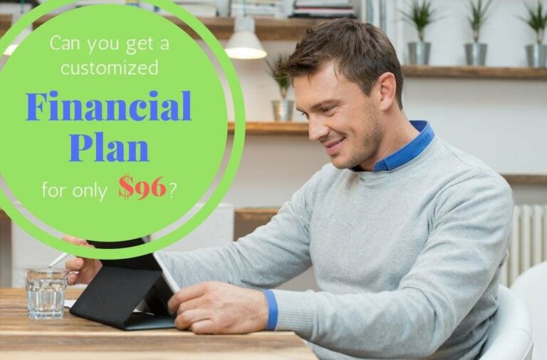 Can You Get a Solid Financial Plan for Only $96?