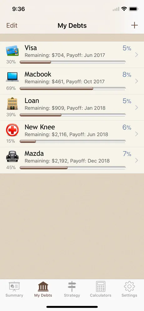 Debt Manager App