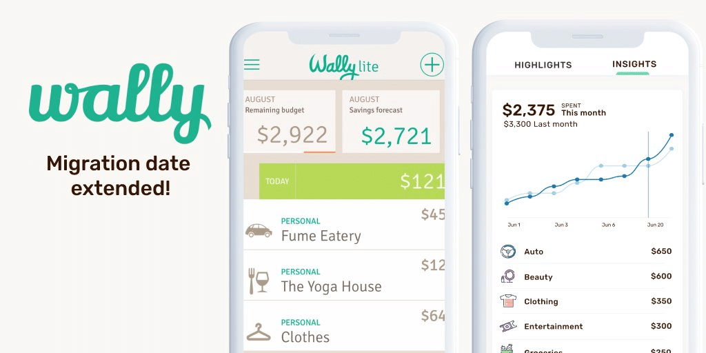 wally budget app